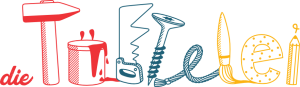 die Tüftelei Logo - blau